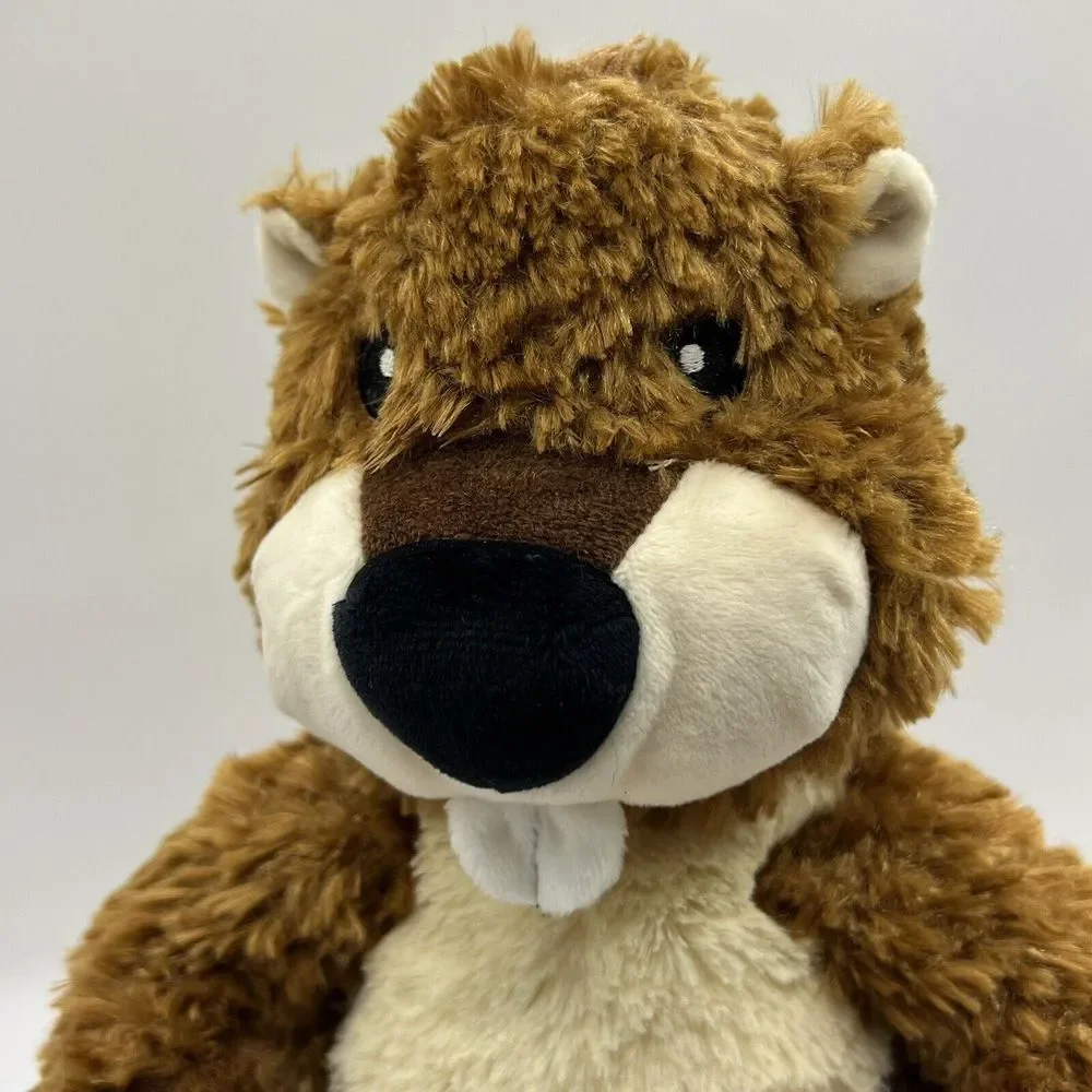 MR Vivicare‎ Plush Beaver Smiley Face 10